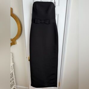 Amsale Callista Dress in Black: NWT